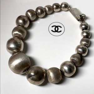 🖤VTG💕Sterling silver ball bracelet